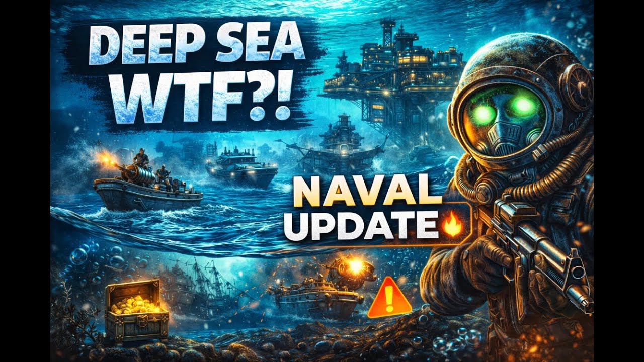 🌊 INSANE Deep Sea Update in Rust! | NEW Naval Content + Floating Cities 😱