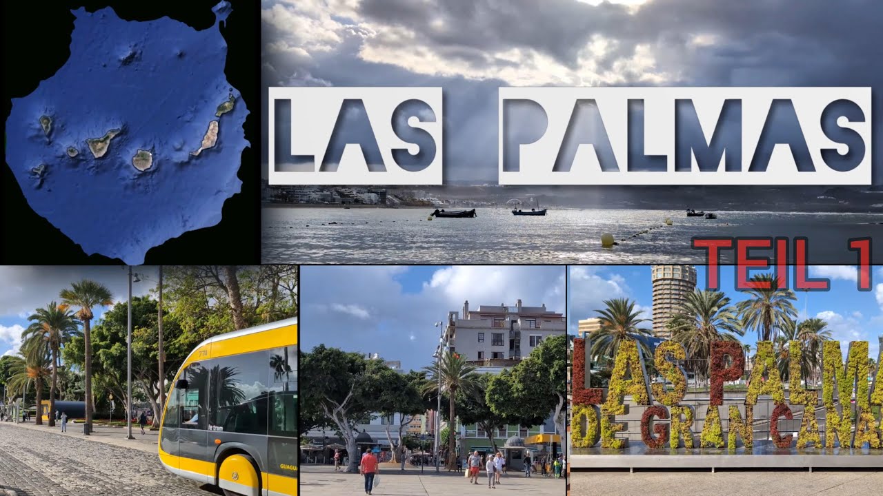 Gran Canaria LAS PALMAS zwischen Strand und Hafen / between beach and harbor #travel #reisen #spain