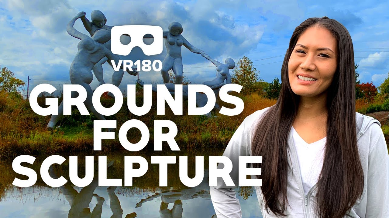 VR180 Grounds for Sculpture Virtual Tour | 3D VR Insta360 EVO