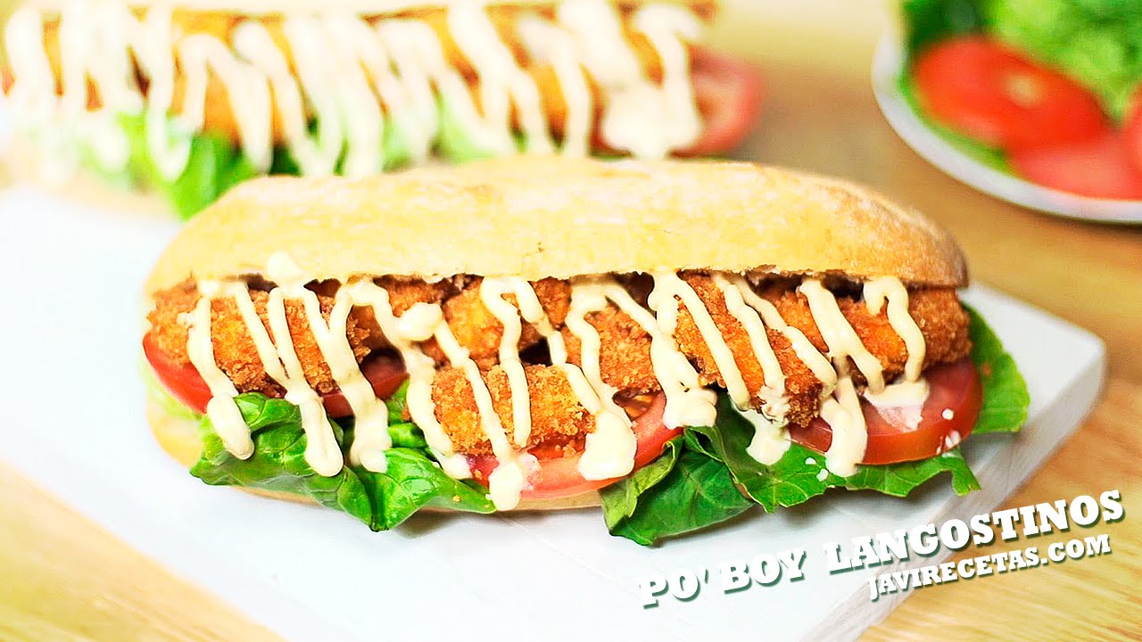 Bocadillo de Langostinos - Po' boy