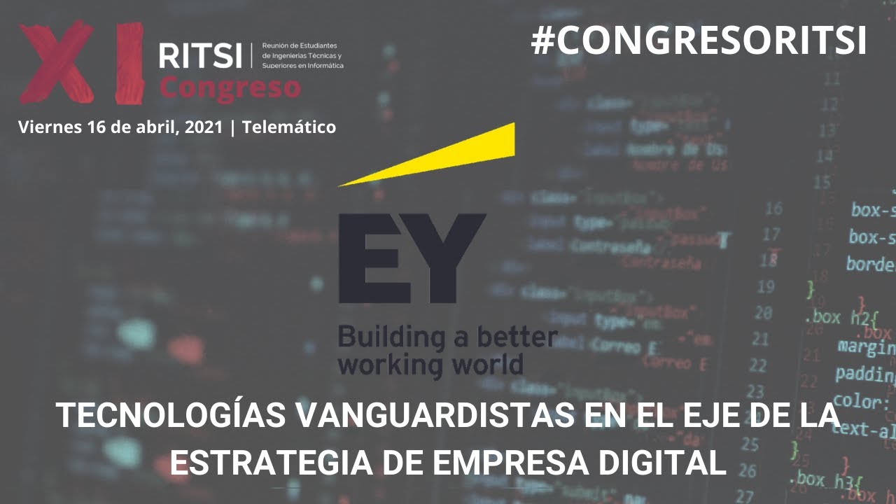 XI Congreso RITSI - Track 2 - EY - Tecnologías Vanguardistas