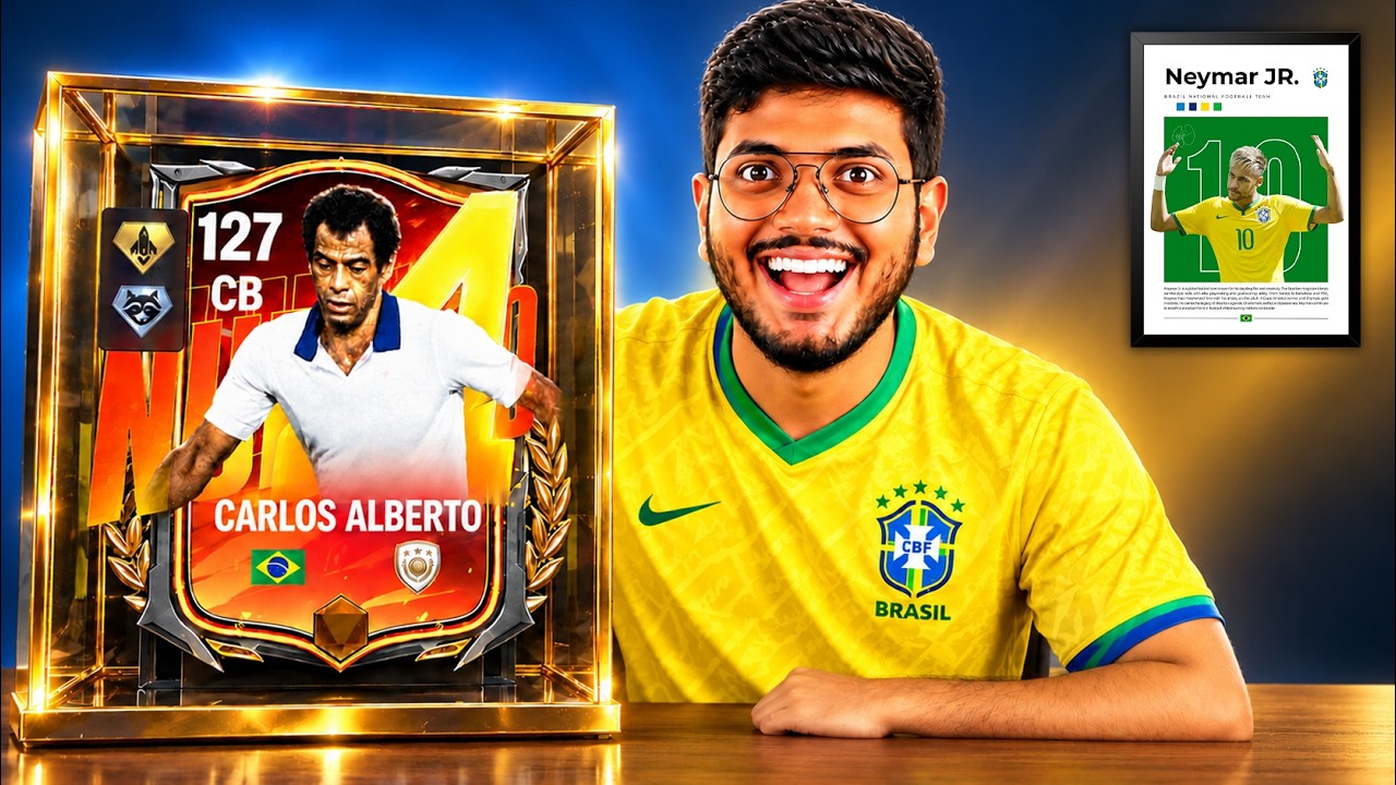 I Tried to Build the First 130 OVR Brazil Squad in FC MOBILE!