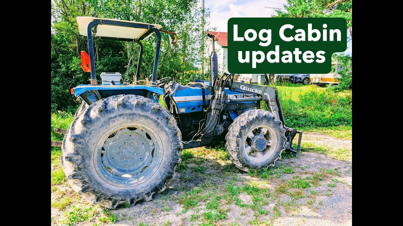 Logs in the Bog Episode #4 Moving to the Log Cabin