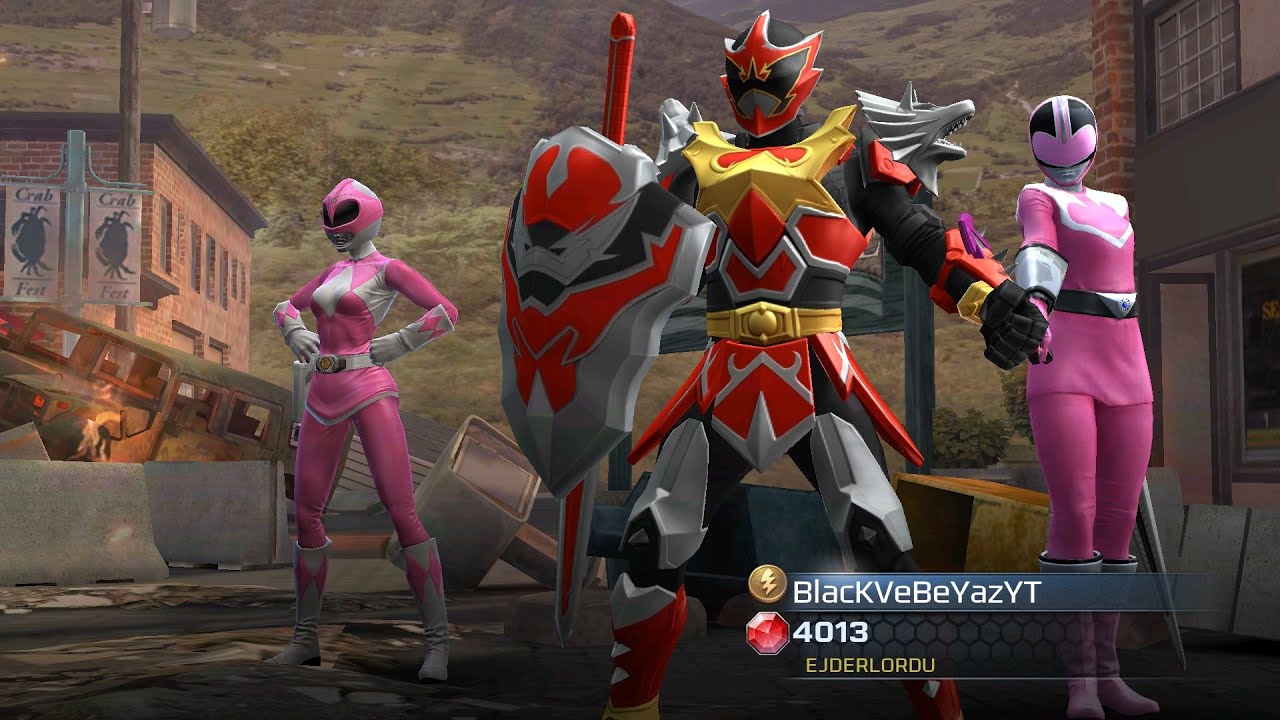 Leanbow Mystic Force Wolf Ranger pink assists Power Rangers Legacy Wars Gameplay