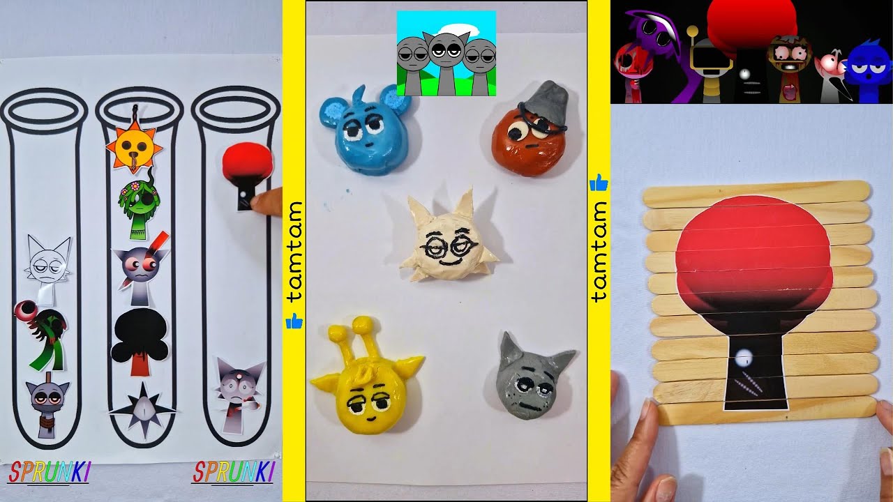 Sprunki 🎵 Challenge & DIY 🧩 Guess the Sprunki ❓