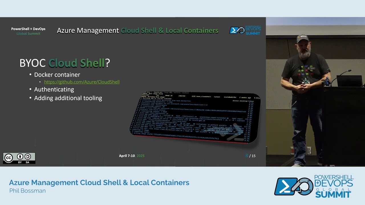 Azure Management Cloud Shell & Local Containers by Phil Bossman