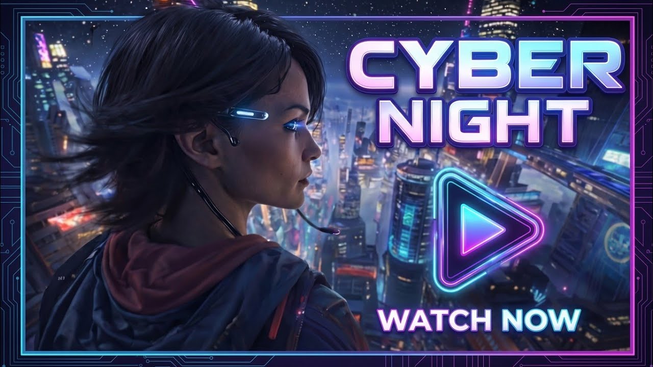 Cyberpunk Night Drive 🌃 Neon Megacity | Dark Ambient Music for Focus & Late Nights