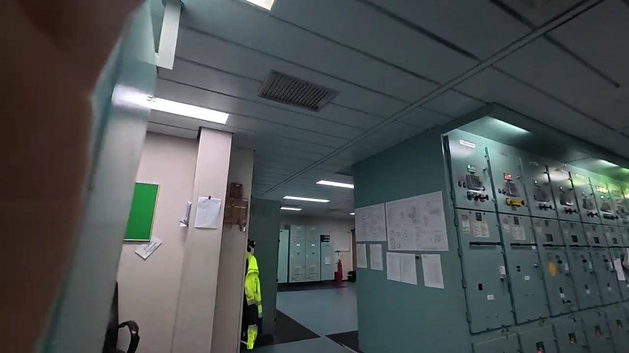Way to the engine room #maritime #engineer