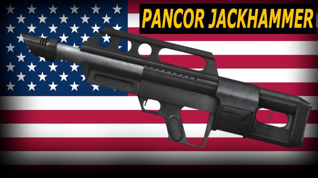 Historia Pancor'a Jackhammer'a, czyli strzelby która nie istnieje