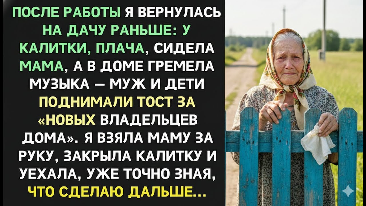 😢🏠 ОНА ПЛАКАЛА У КАЛИТКИ, А СЫН ПРОДАВАЛ ЕЁ ДОМ... КОНЦОВКА РАЗОРВАЛА МОЁ СЕРДЦЕ 💔 😭💔💚✨🙏