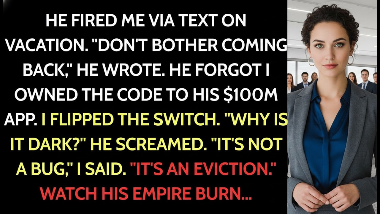 The CEO Fired Me While I Was on Vacation — I Pulled the License on His $100M App 💼