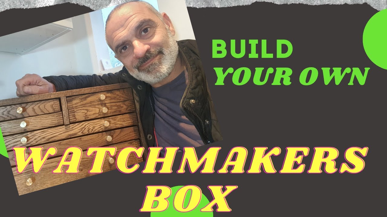 Home made watchmakers tool box
