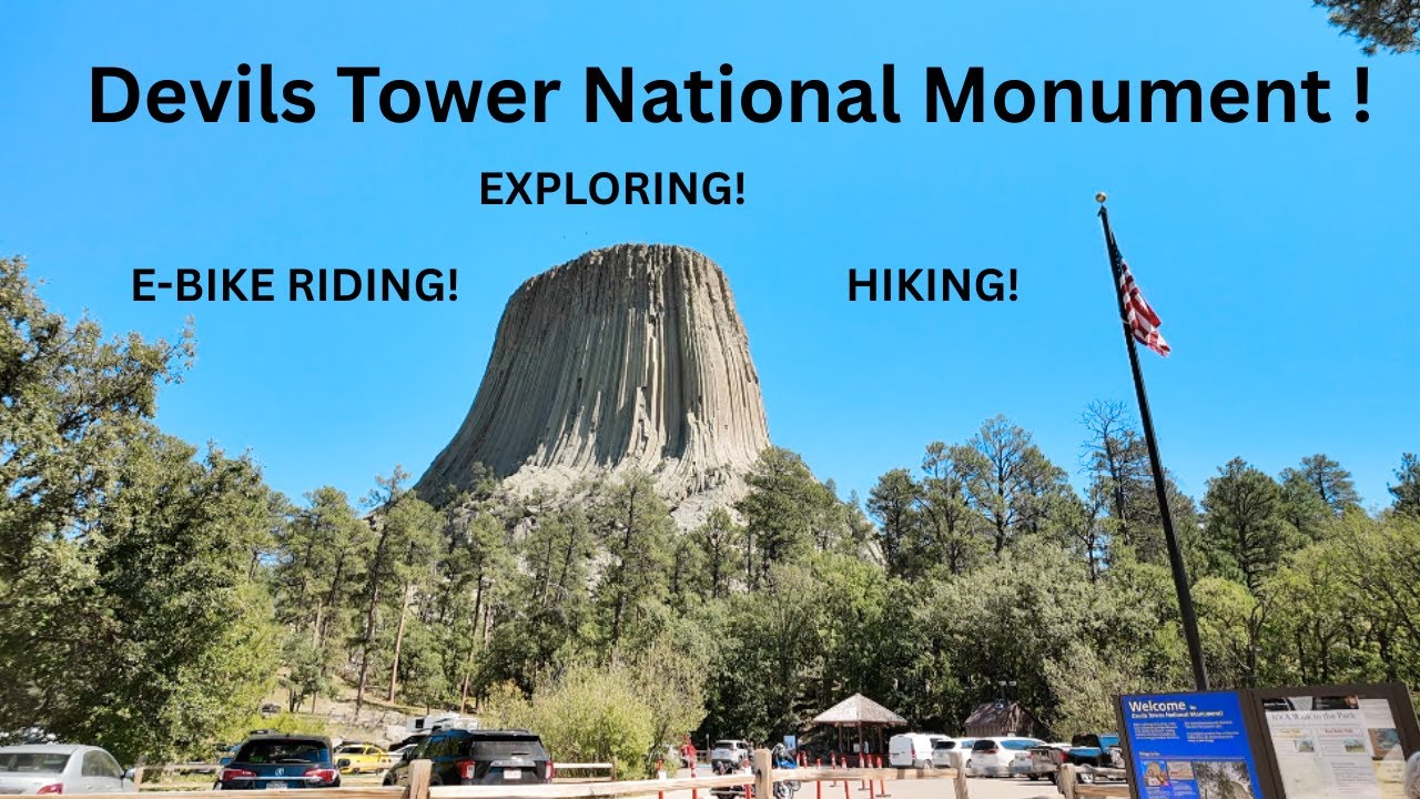 E-Biking, Hiking & Camping @ Devils Tower National Monument!