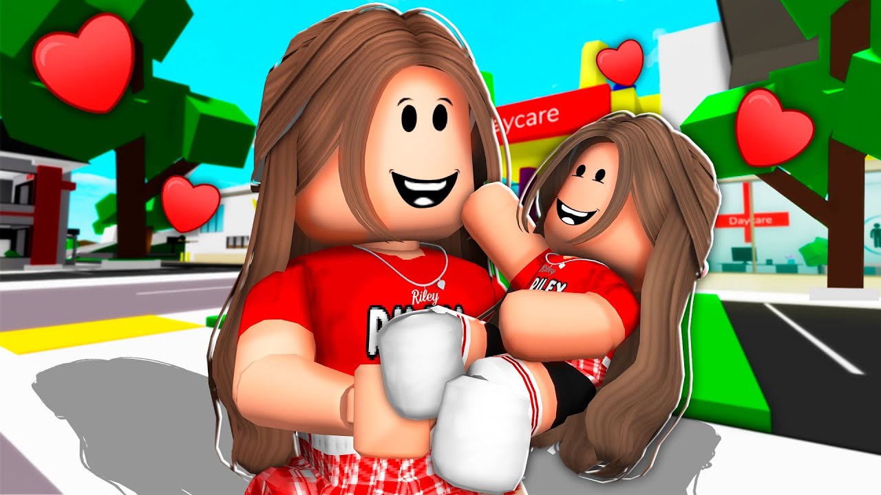 Я усыновил МАЛЫША РАЙЛИ в Roblox Brookhaven!!