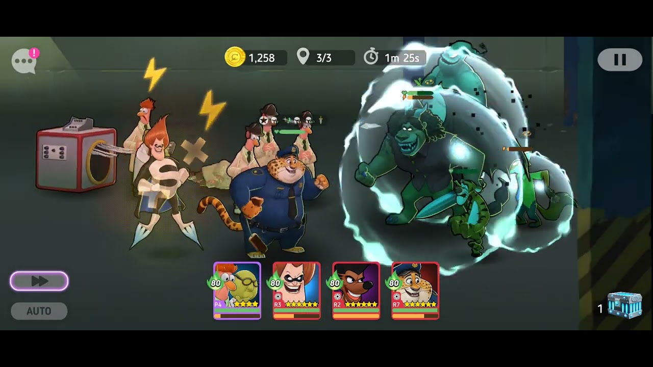 Disney Heroes Battle Mode Clawhauser And Powerline Friendship Campaign PART 2