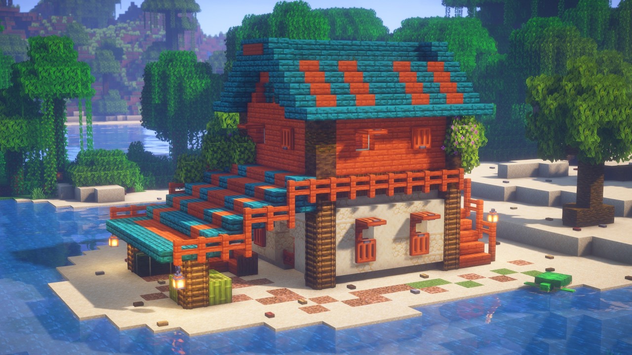 Minecraft | How to Build a Beach House