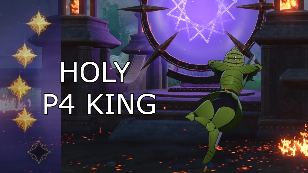 Holy P4 King | 3 star Timespace Junction Sector 2 Red Demon and Gray Demon