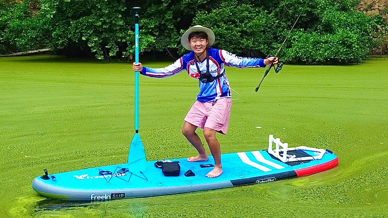 I Got An Inflatable Fishing Paddle Board!