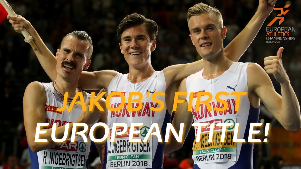 Jakob Ingebrigtsen Shines | His first European gold | Berlin 2018 full race replay