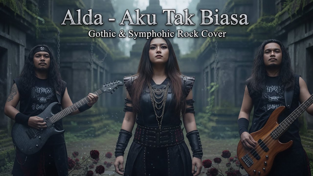Alda – Aku Tak Biasa | Gothic Metal Symphonic Rock Cover ✨