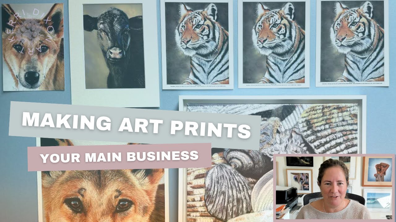 Making Art Prints your Main Business | KerriDixonArt.com