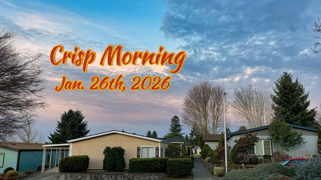 Crisp Morning Jan 26th, 2026