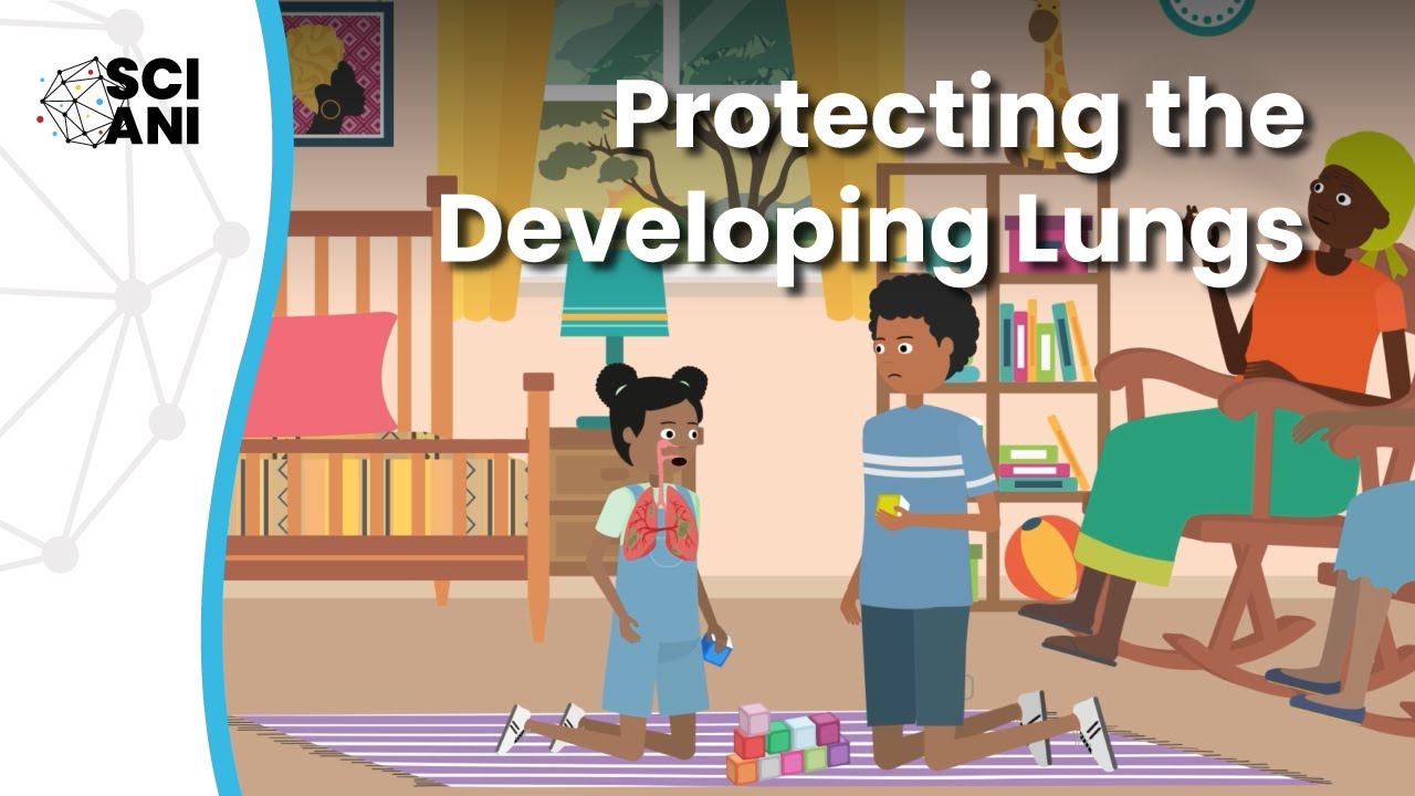 How can we protect the lungs of young children?