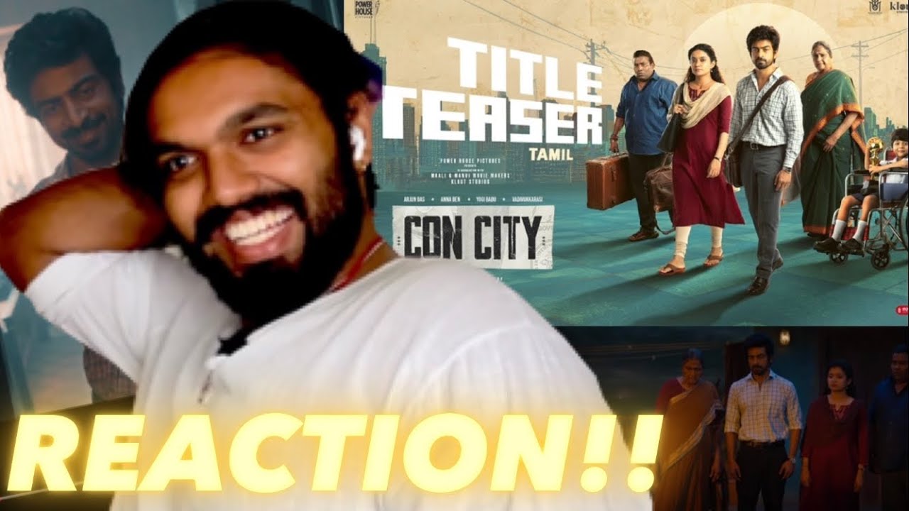 Con City Title Teaser, Amazing Concept! ( REACTION!! )