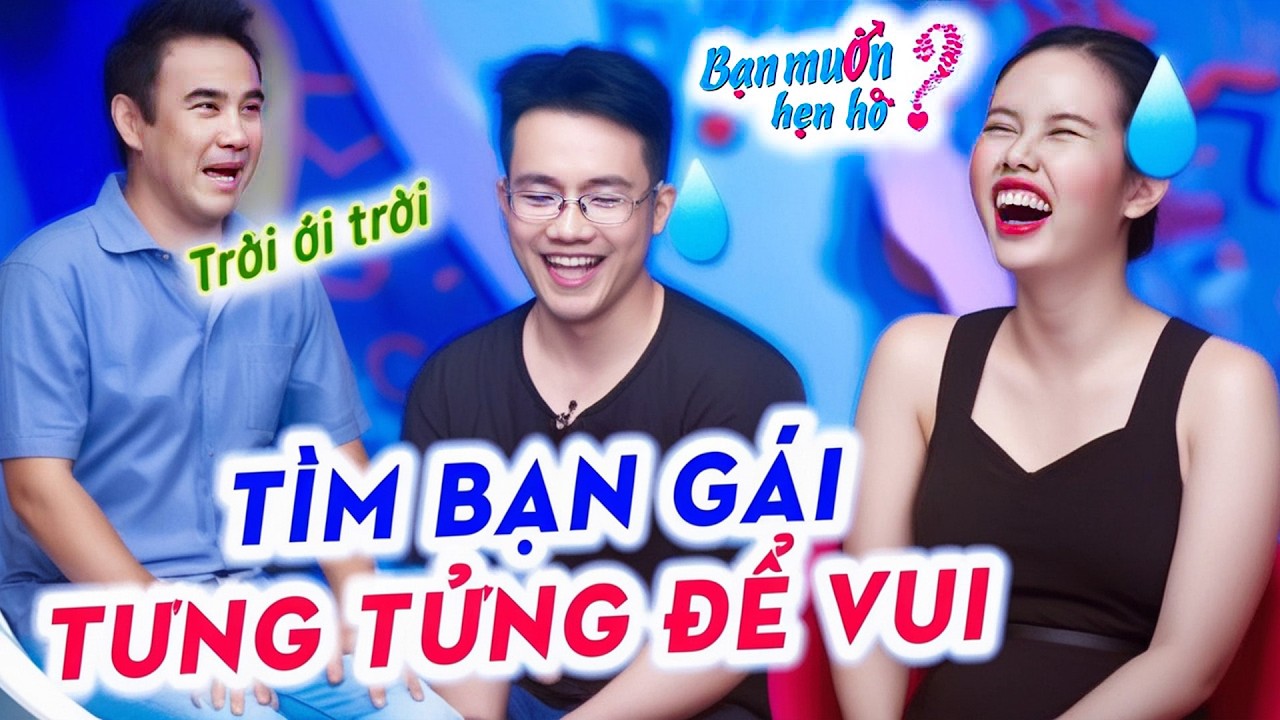 T&Igrave;M BẠN G&Aacute;I TƯNG TỬNG ĐỂ CHƠI VUI ch&agrave;ng khiến n&agrave;ng đứng h&igrave;nh Quyền Linh b&oacute; tay | Bạn Muốn Hẹn H&ograve;