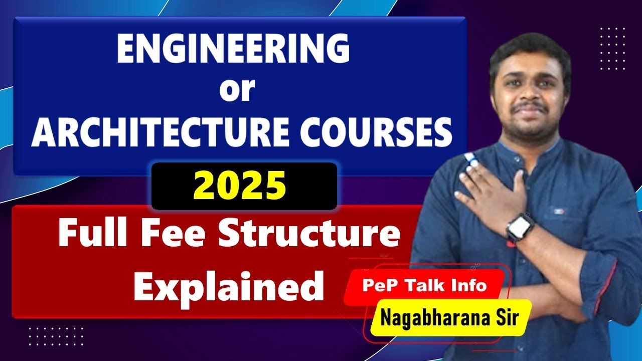 KCET 2025 Engineering Fees Structure Explained | SNQ Quota, SC/ST, Management Fees & More!