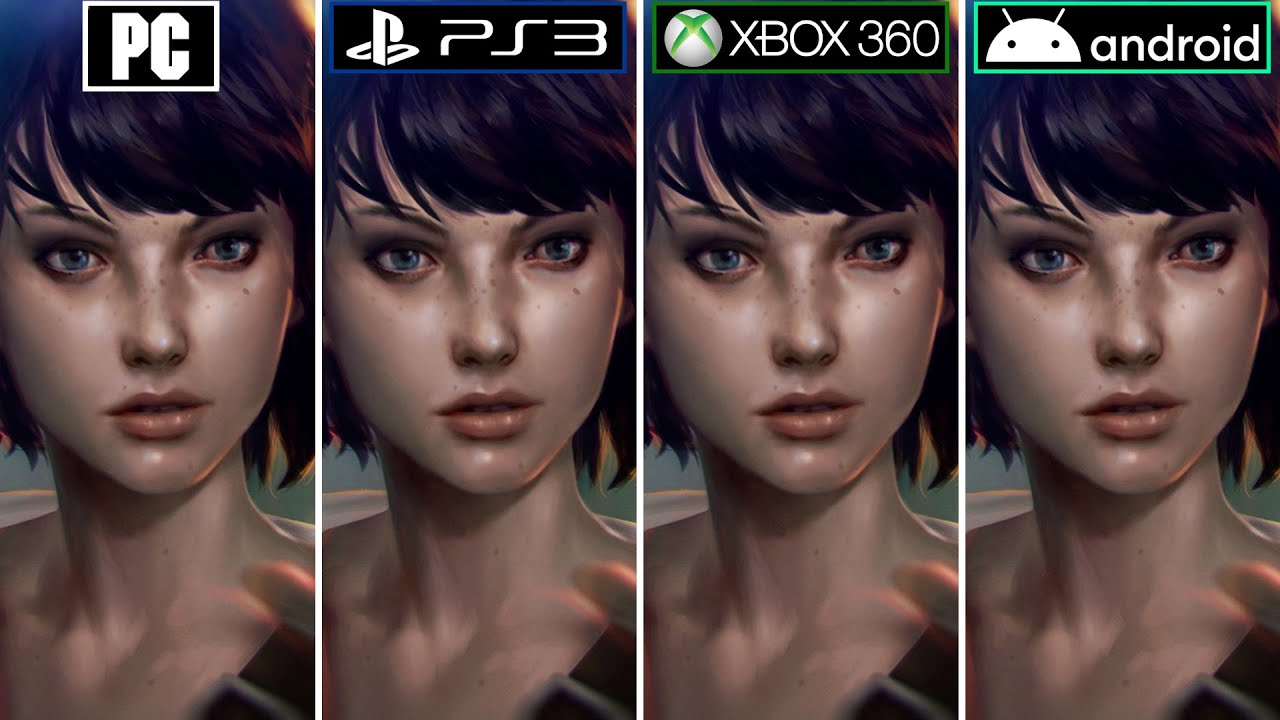 Life is Strange [ PC vs Ps3 vs Xbox360 vs Android ] Graphics Comparison