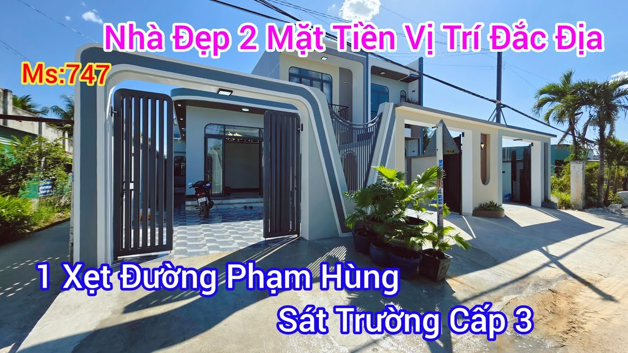 Nhà Đẹp 2 Mặt Tiền Với Nhà Đẹp Nở Hậu Phong Thủy Cả Nhà Chọn Căn Nào Ạ | Nhà Đất Tây Ninh