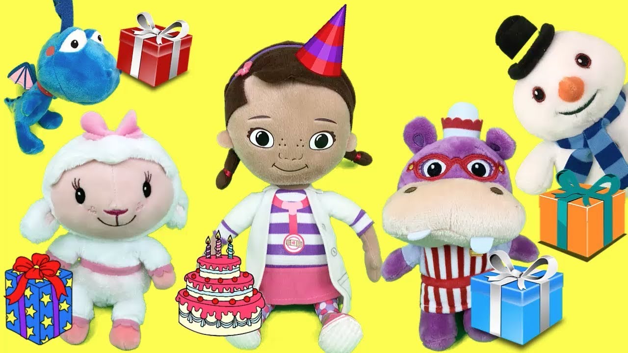 Doctora juguetes en español: cumpleaños y regalos sorpresa para Doc Mcstuffins. Capitulo completo