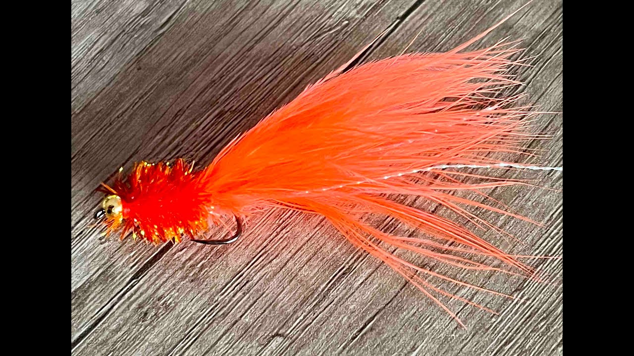 Montage pour débutant streamer  réservoir (pêche mouche)