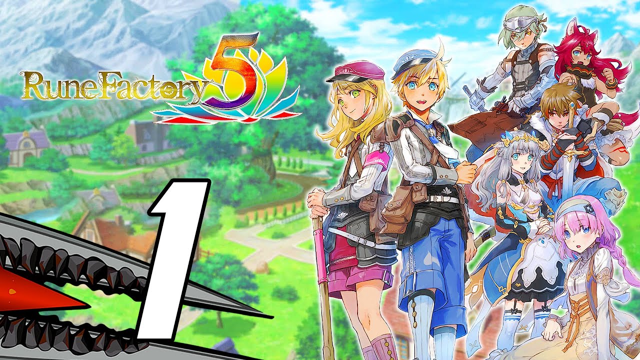 Rune Factory 5 - Gameplay Walkthrough Part 1 - English (Nintendo Switch)