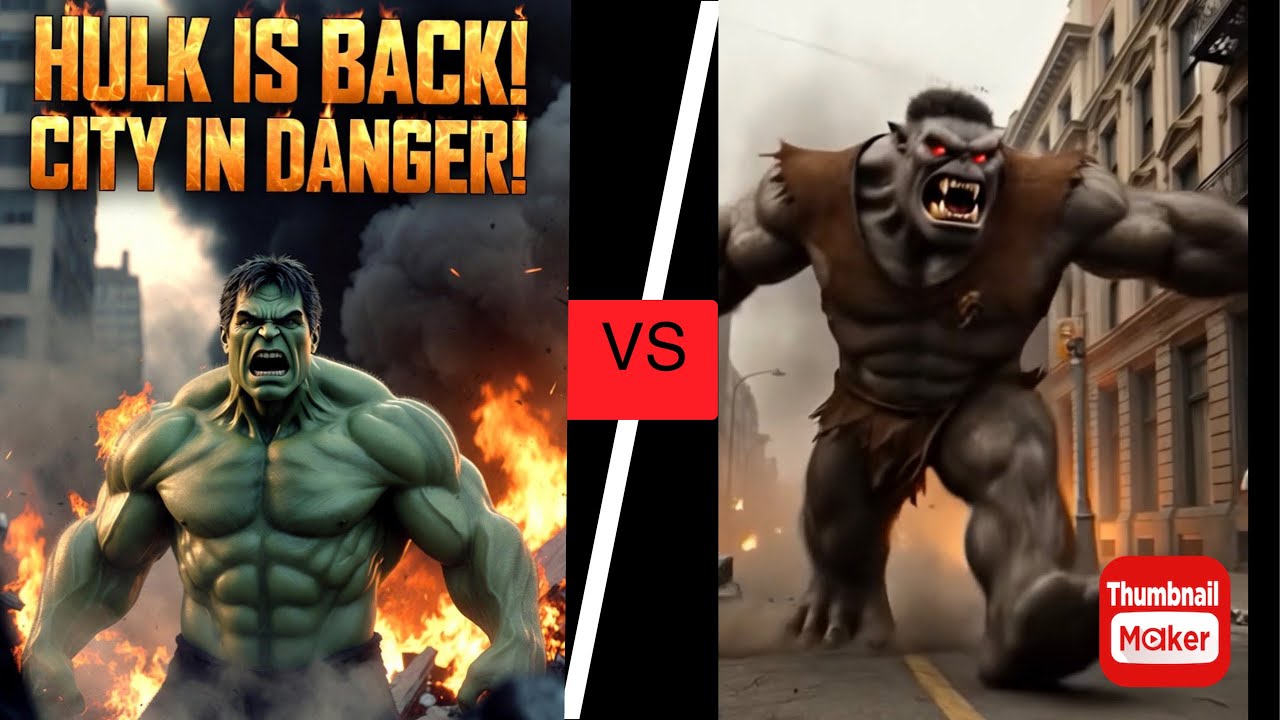 #HulkVsMonster#👿👿👿👿👿👹👹👹👹👹HulkFight#MonsterBattle#SuperheroFight#EpicBattle#ActionVideo#MarvelStyle#
