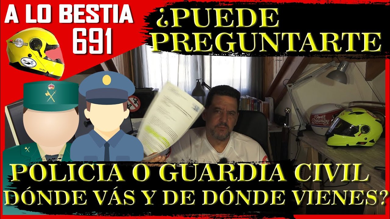 &iquest;PUEDE PREGUNTARNOS UN POLICIA DE DONDE VENIMOS Y A DONDE VAMOS? 😮 Esta es la respuesta #Policia