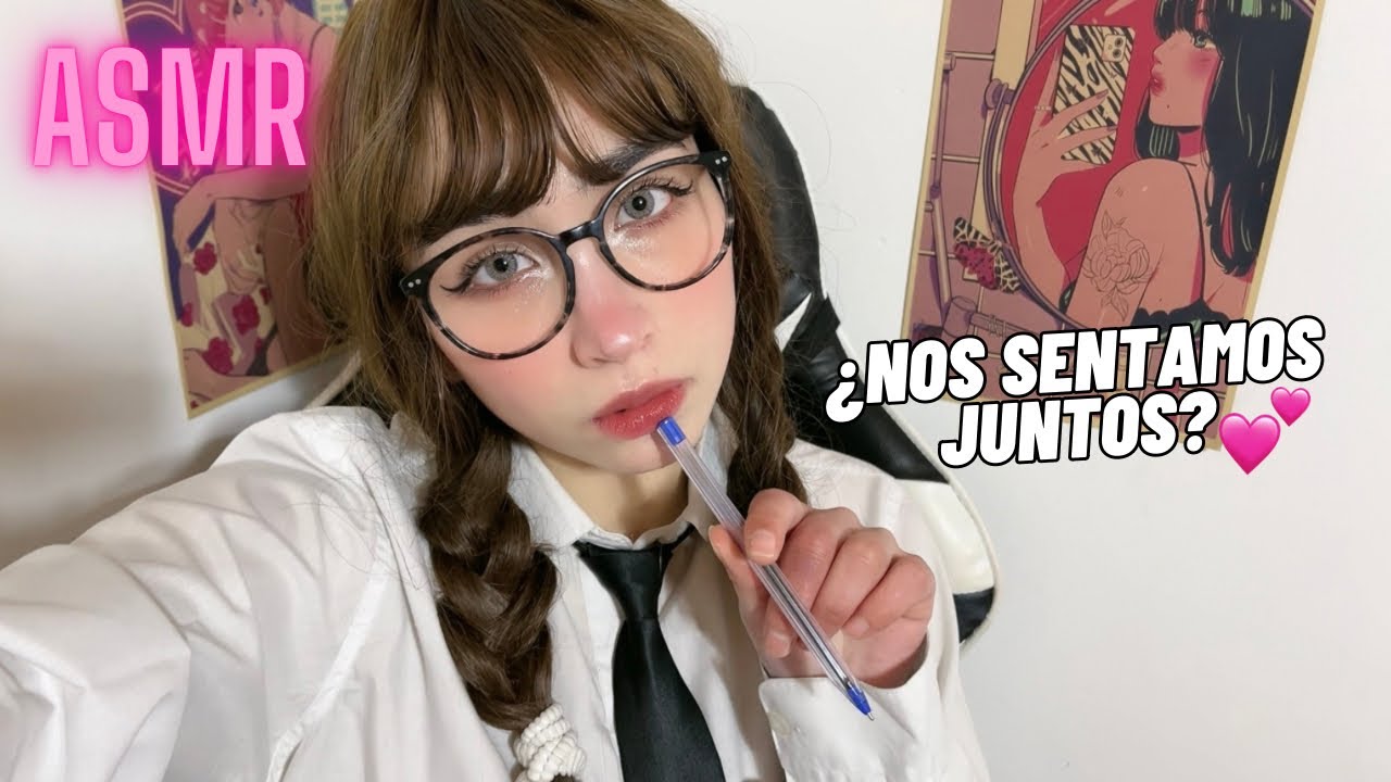 ASMR| La Chica Tímida DEL SALÓN te COQUETEA 💕 SOFT SPOKEN 💕(Roleplay)