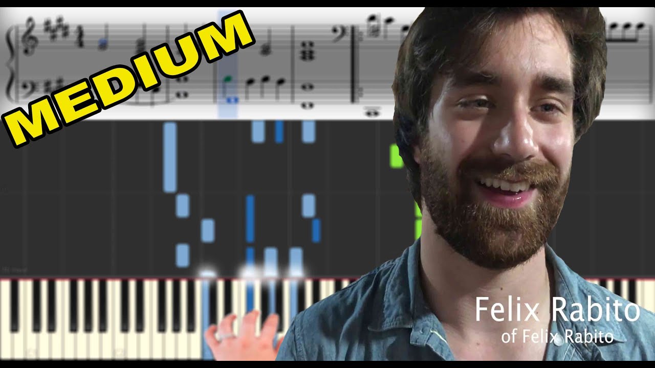 Felix Rabito - Bread | Piano Keyboard Tutorial & Sheet Music