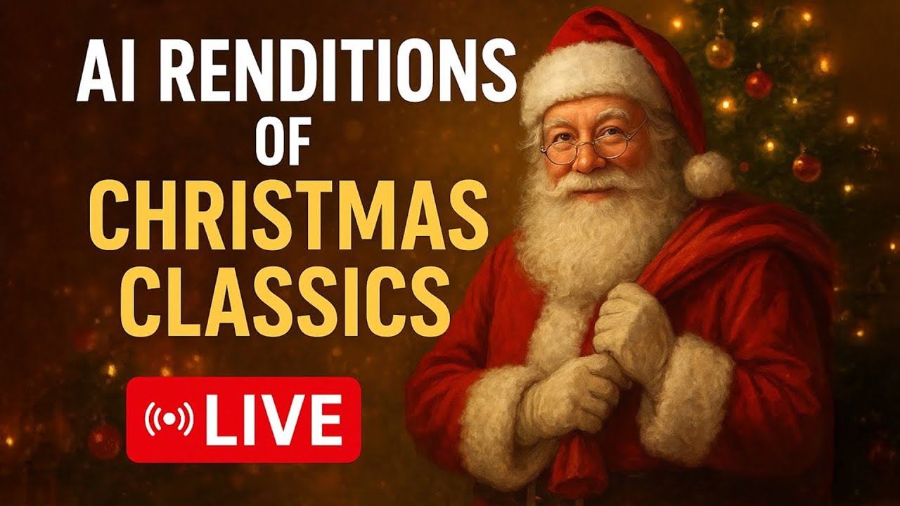 AI Christmas Classics Live Stream — Relaxing Holiday Music Mix