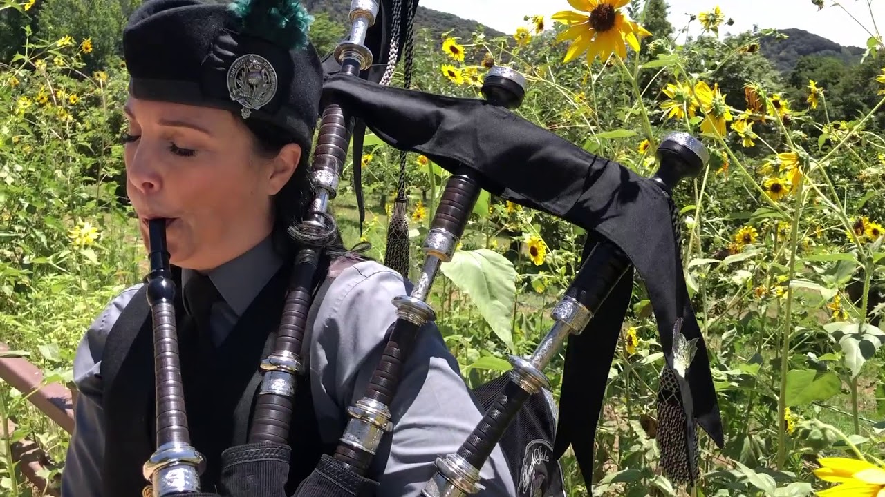 Flower of Scotland: Bagpipe, #SlowAirSunday