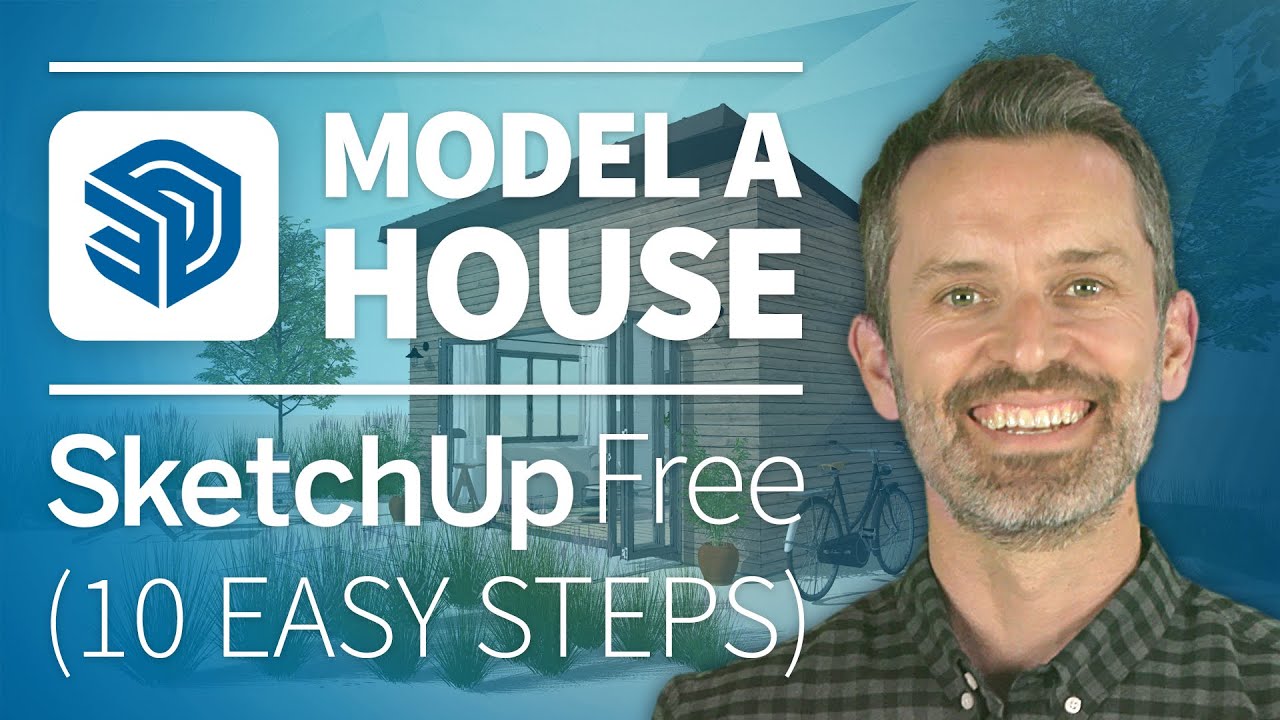 Как бесплатно смоделировать дом в SketchUp (10 ПРОСТЫХ шагов)