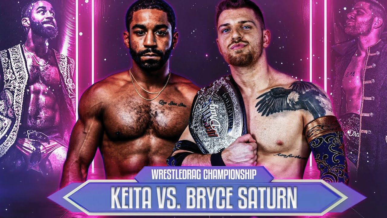 FULL MATCH Wrestledrag Championship! Bryce Saturn vs Keita - Pride Week