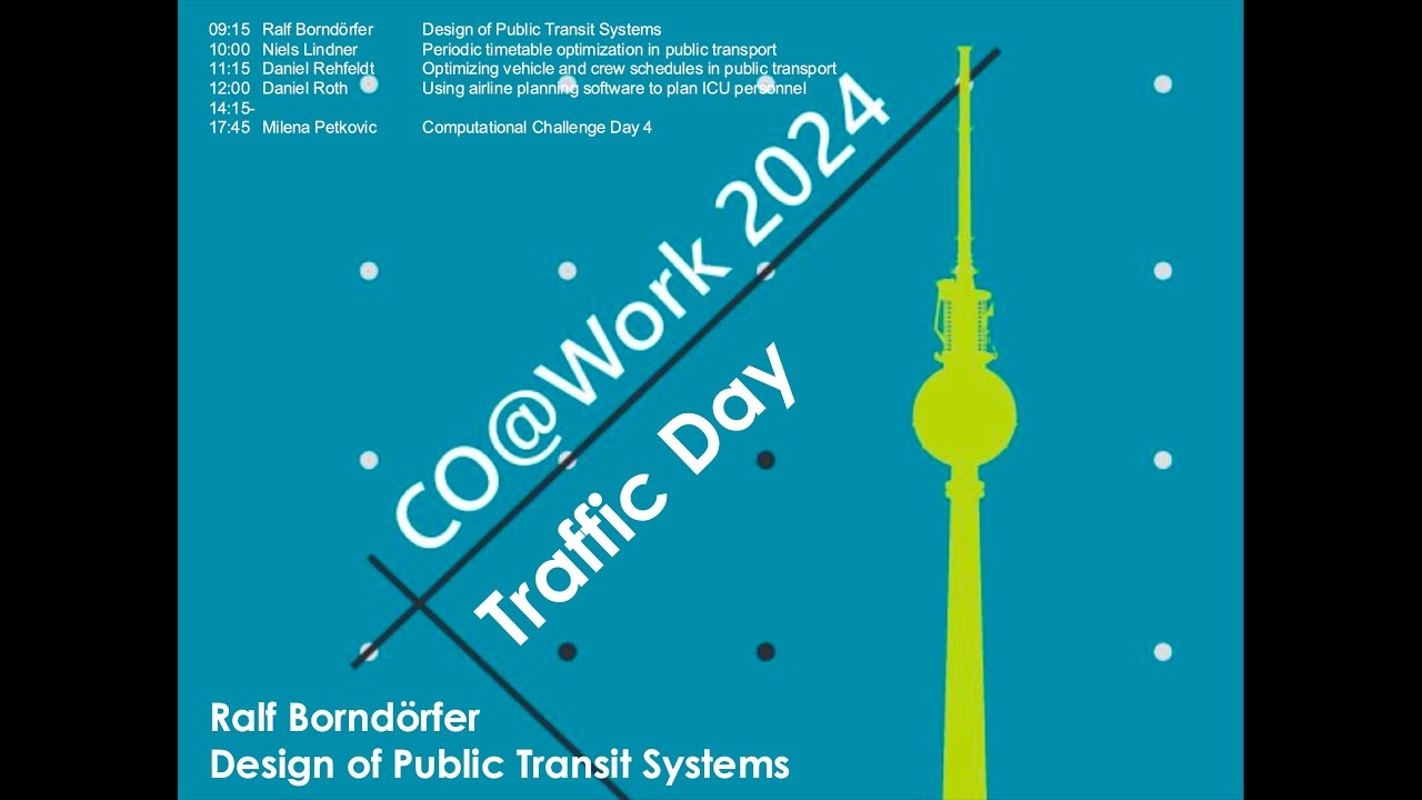 Design of Public Transit Systems