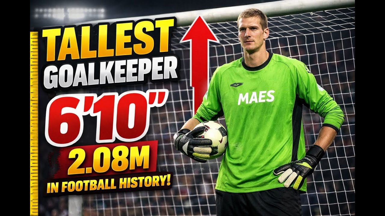 What is the TALLEST height of Every Goalkeeper to Ever Play World Football?