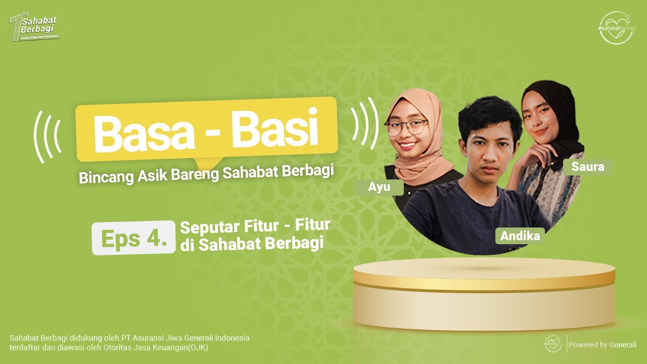 SB Basa Basi Episode 4 - Seputar Fitur - Fitur di Sahabat Berbagi