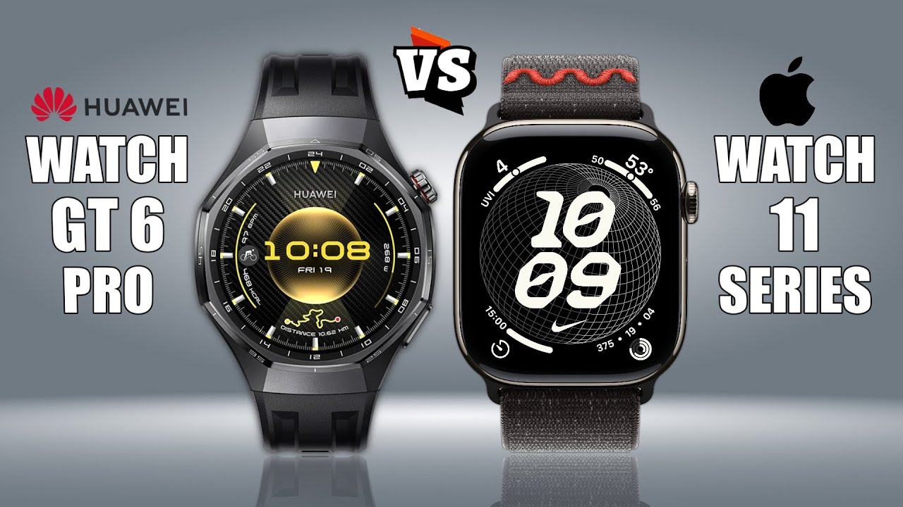 Huawei Watch GT 6 Pro vs Apple Watch Series 11
