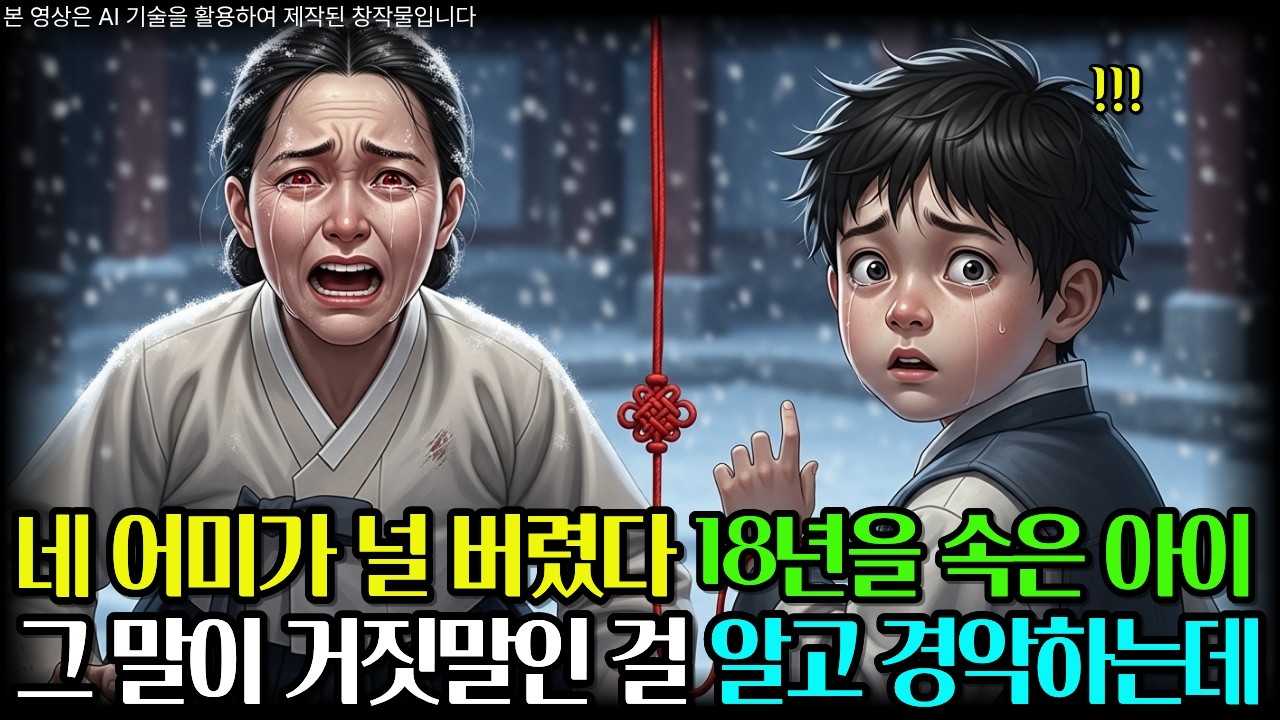 아들은 18년 동안 어미를 원망했습니다… 그런데 어미는 그 18년을 길에서 보냈습니다 | 야담 오디오북
