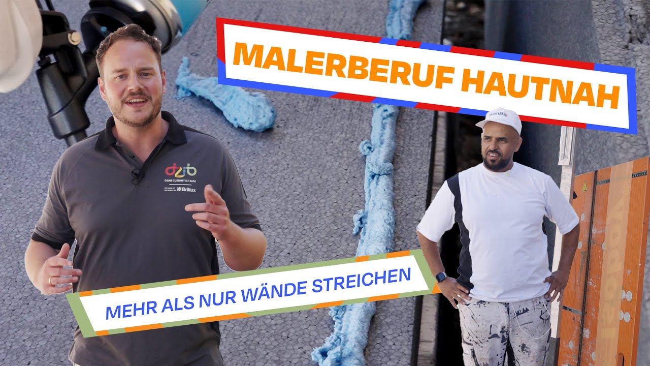 Malerberuf hautnah: Mehr als nur Wände streichen | Aufbau WDVS