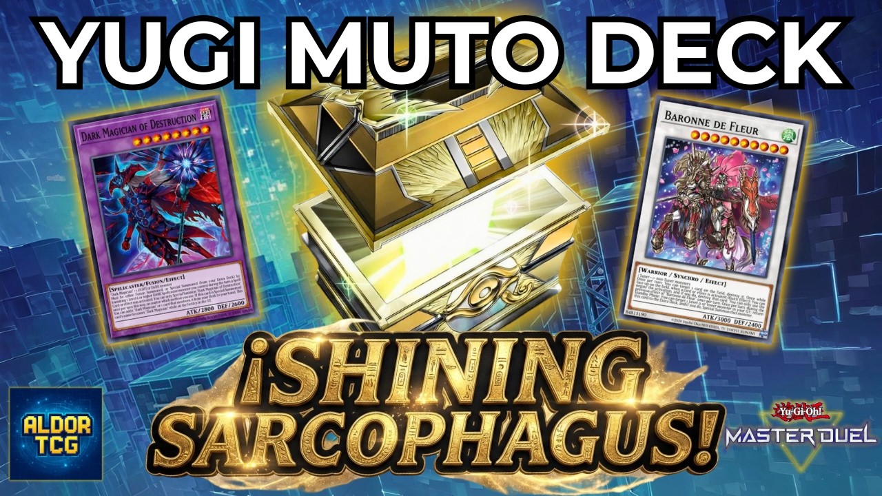¡YUGI MUTO DECK! ✨ Shining Sarcophagus + Dark Magician of Destruction ⚡ Master Duel Replays